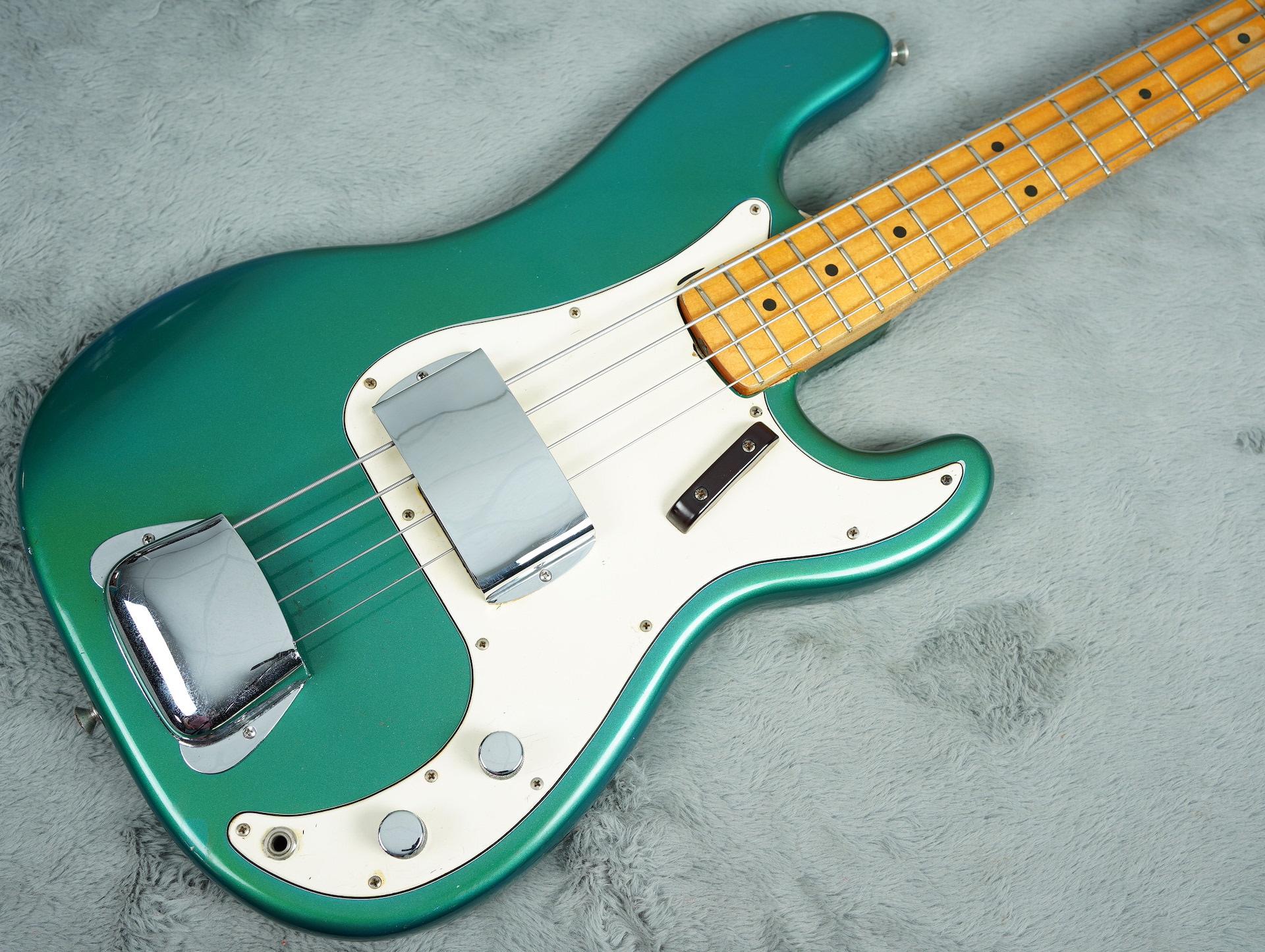 Congrats Absorb Misfortune 1968 Fender Precision Bass Maple Cap Lake Placid Blue + OHSC
