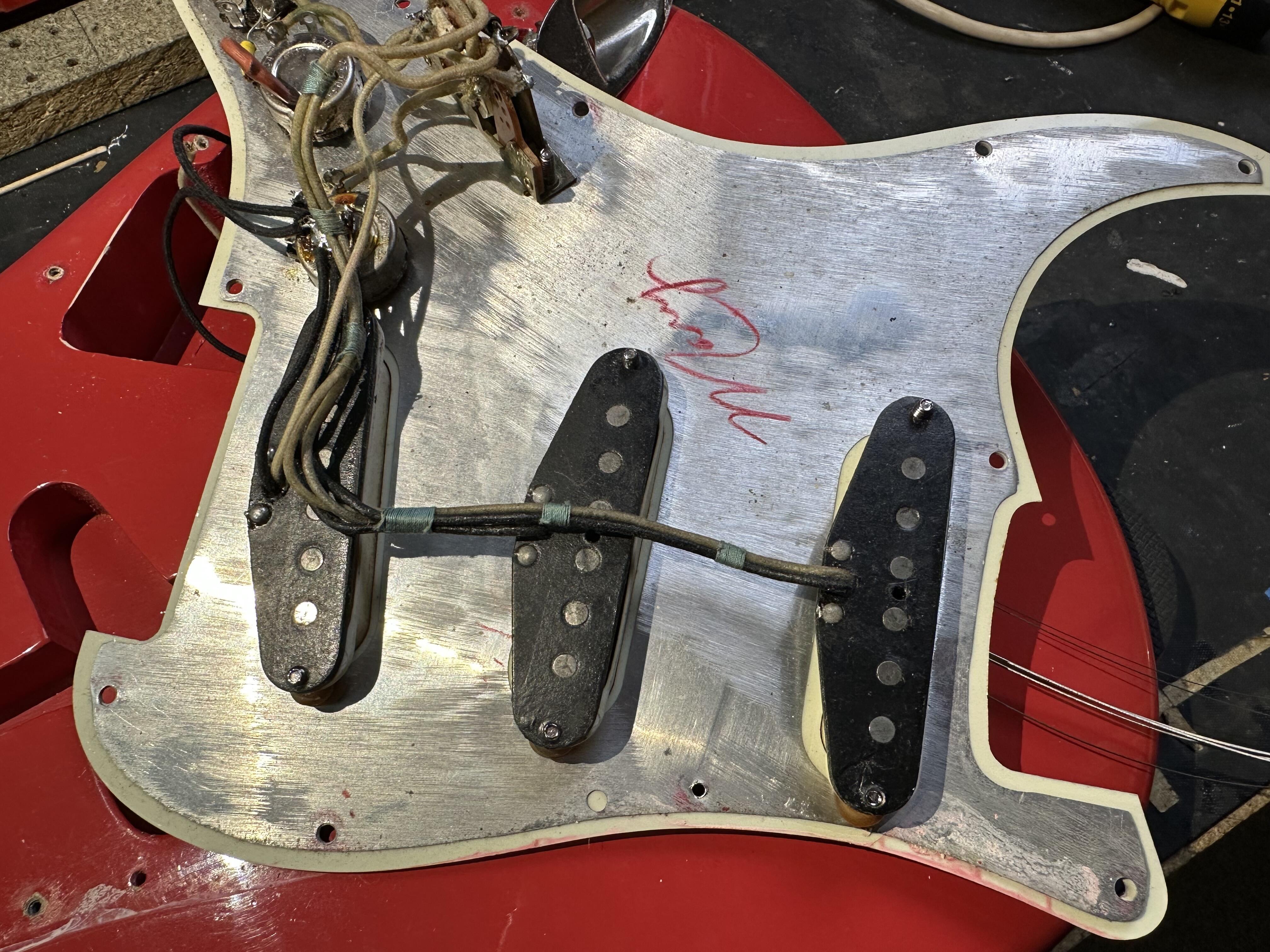 1963 Fender Stratocaster Clive Brown Refin