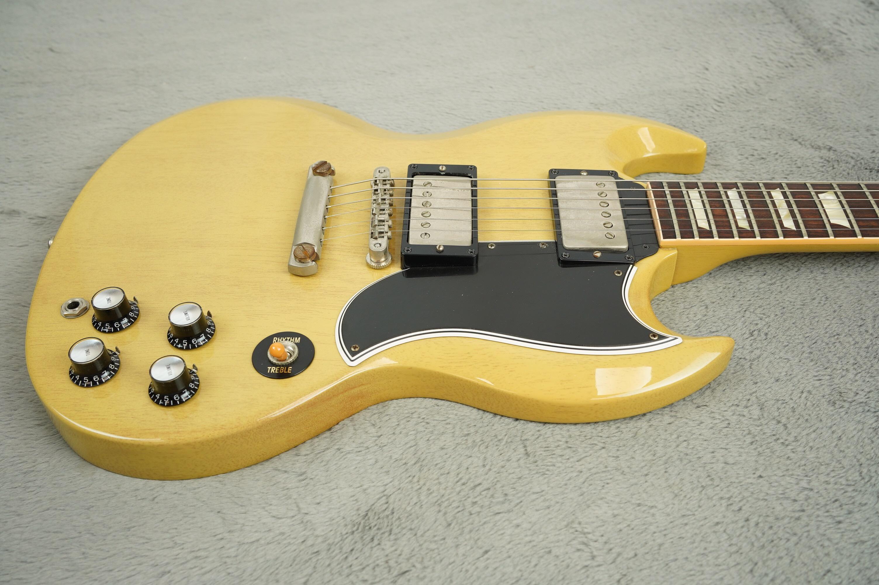 2011 Gibson Custom VOS SG Standard, TV Yellow