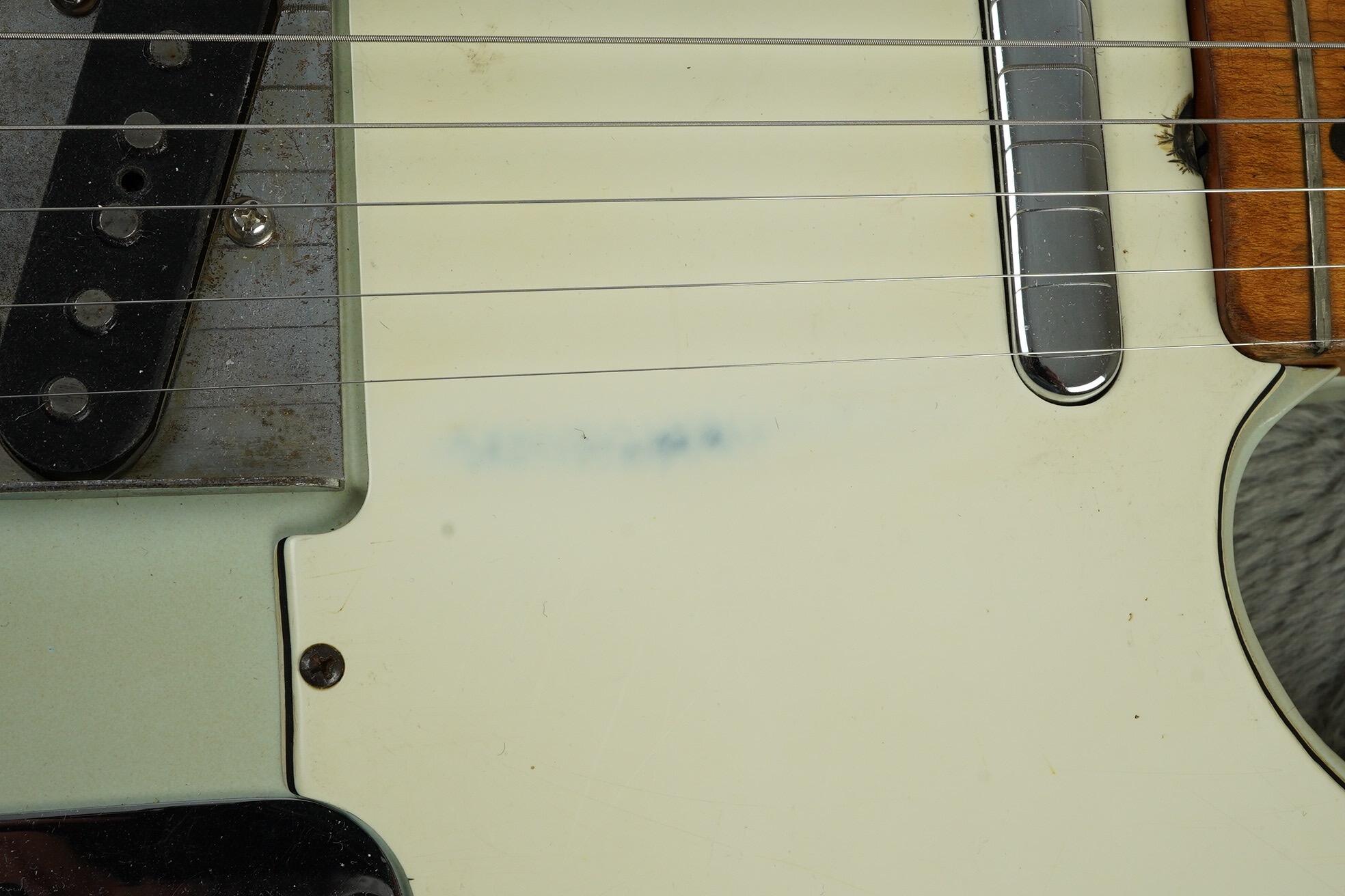 1966 Fender Telecaster, Sonic Blue Refin
