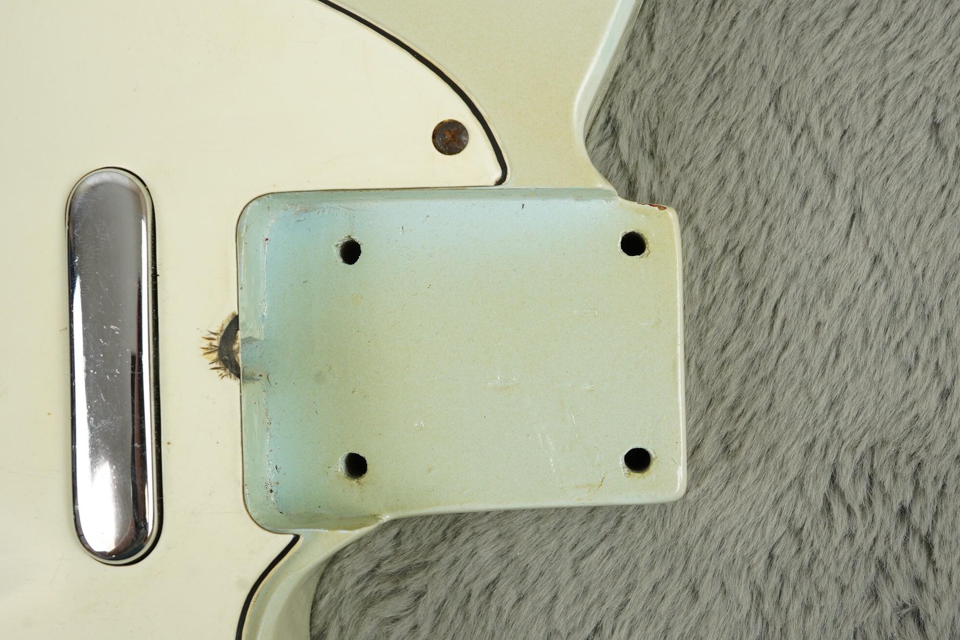 1966 Fender Telecaster, Sonic Blue Refin