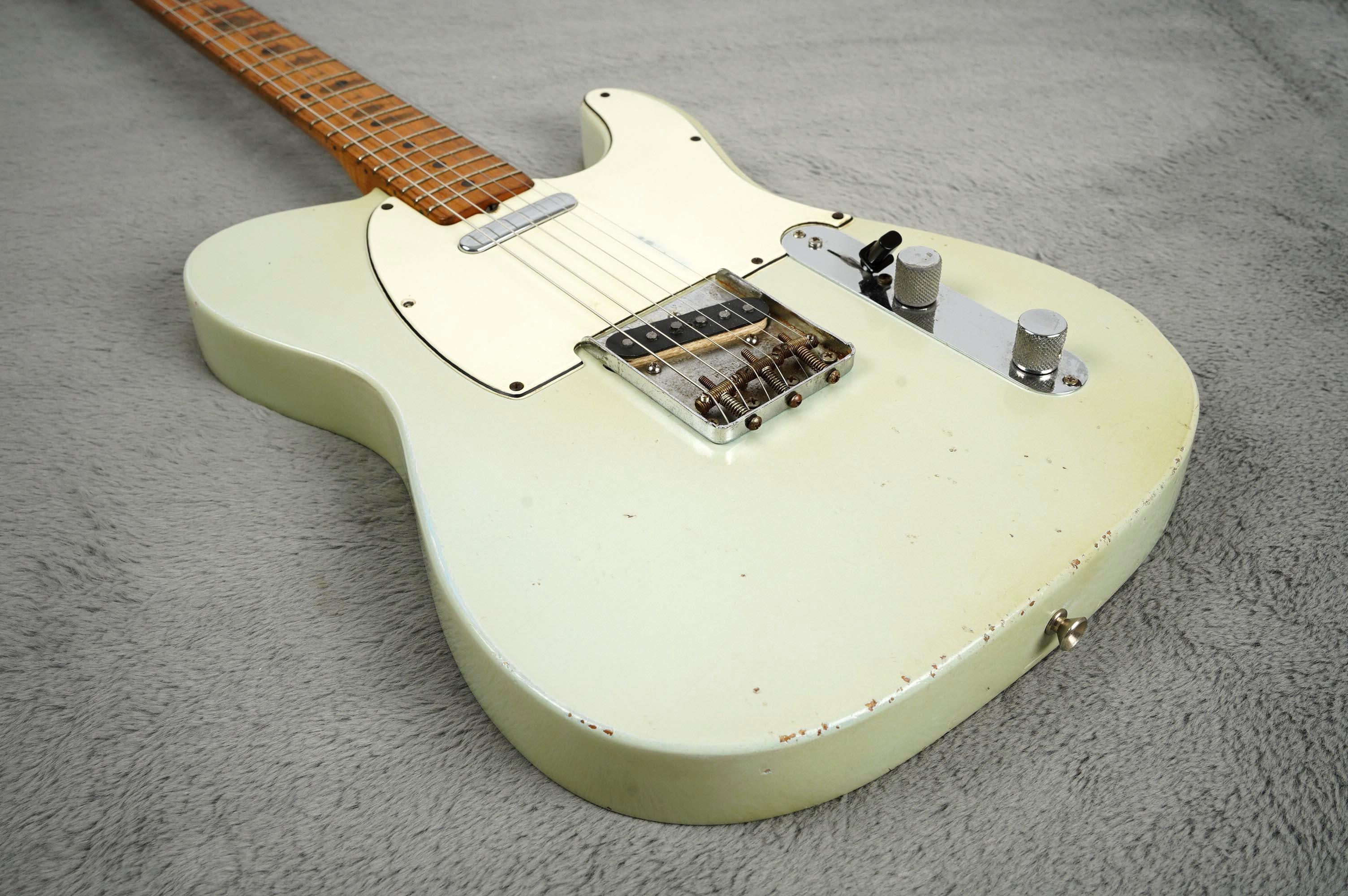 1966 Fender Telecaster, Sonic Blue Refin