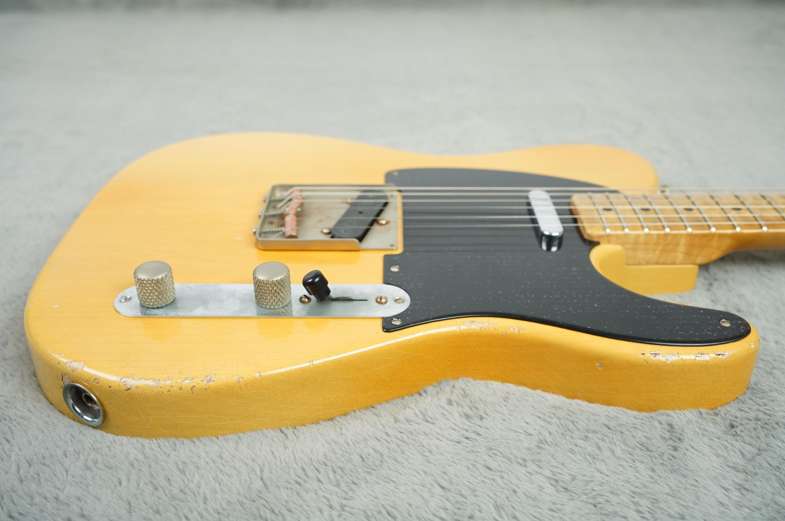 2022 MB Guitars 52-T Blackguard Butterscotch
