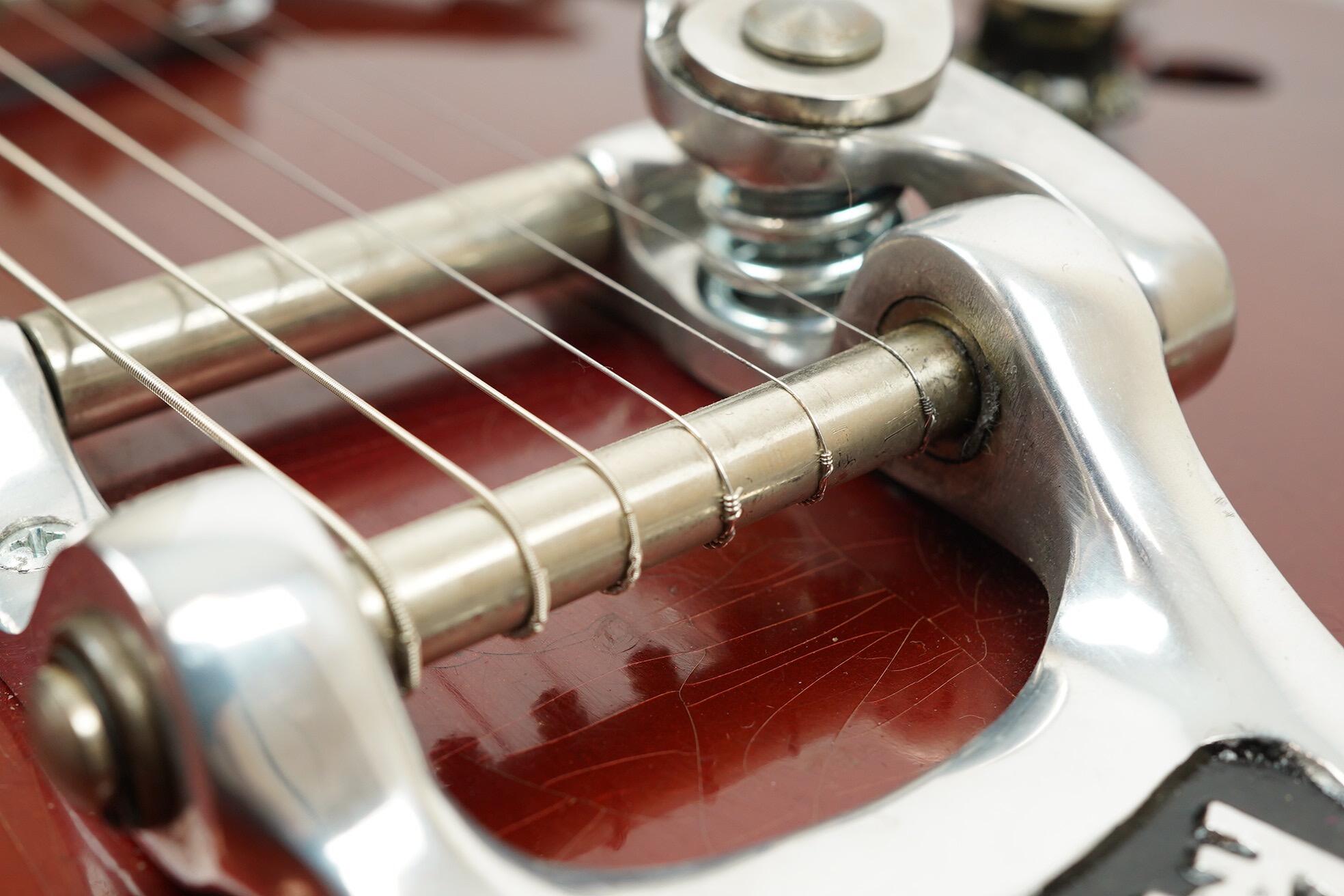 1966 Gibson ES-335 Bigsby, Sparkling Burgundy