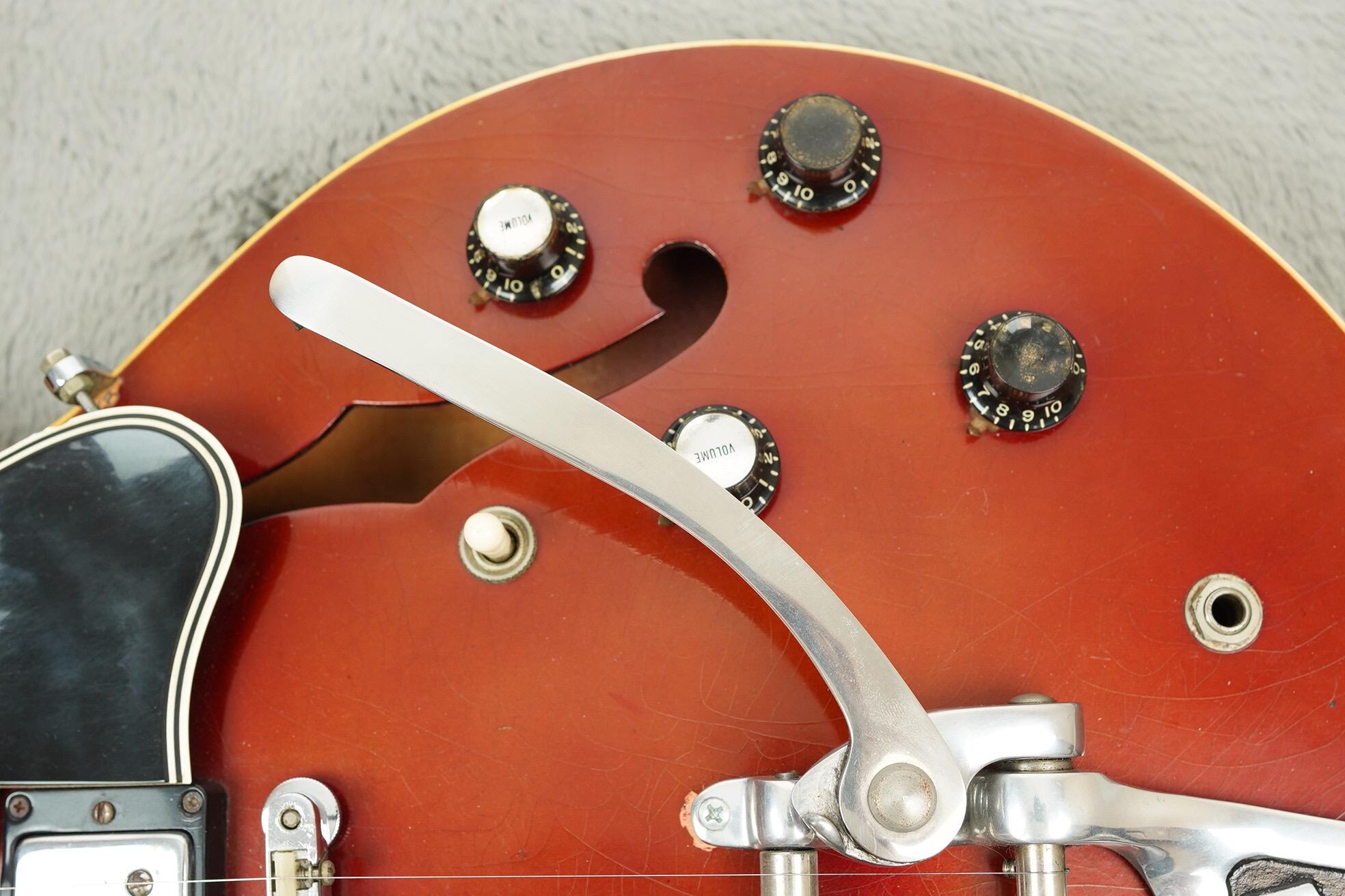 1966 Gibson ES-335 Bigsby, Sparkling Burgundy