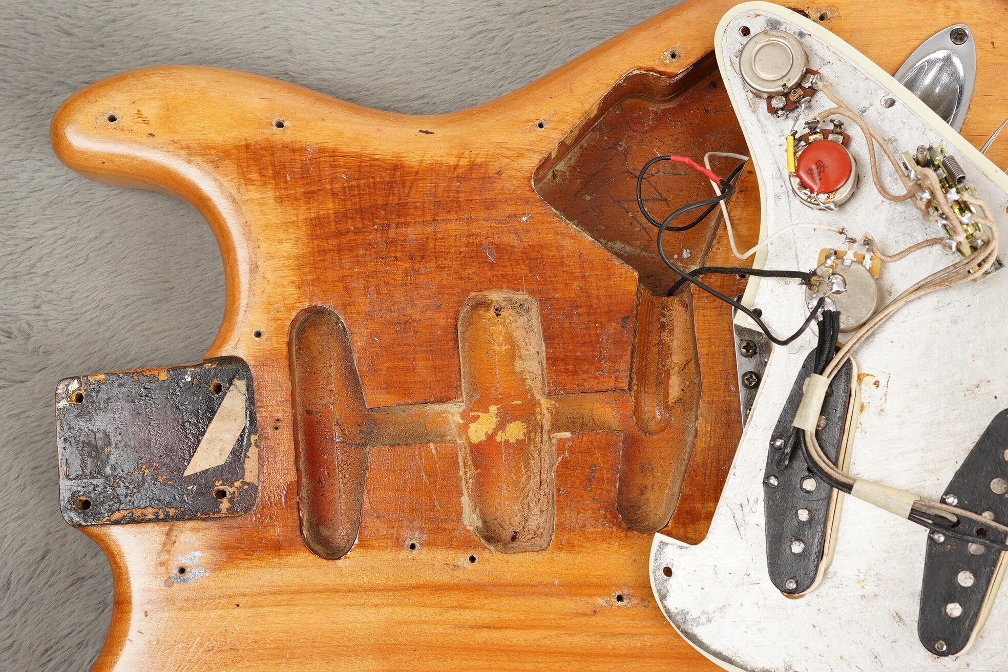 1960 Fender Stratocaster, Stripped