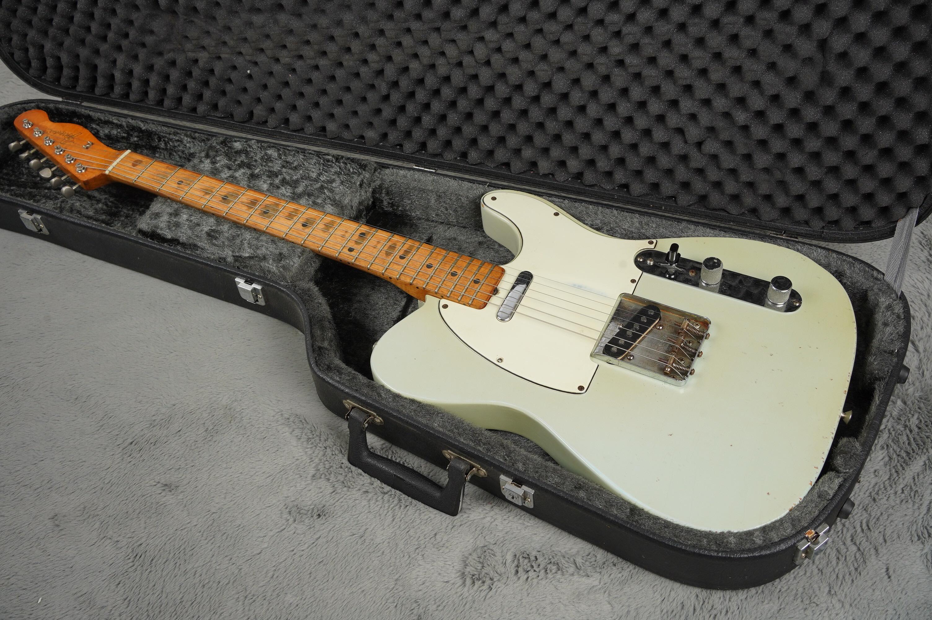 1966 Fender Telecaster, Sonic Blue Refin