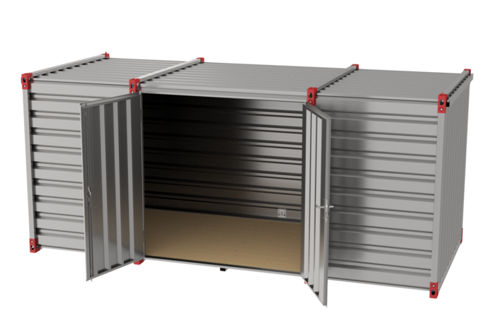 5m Side Door Storage Container - view 2