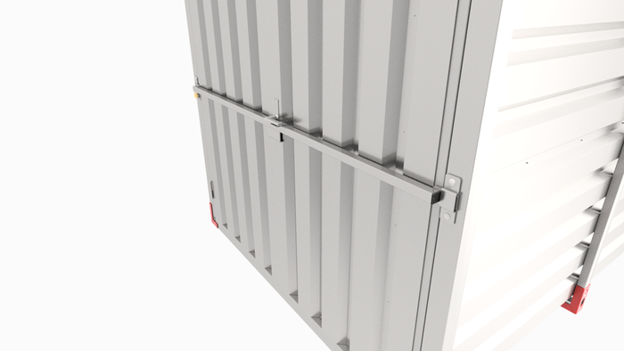 Security Door Bar for Kovobel Containers - view 3