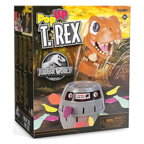 Jurassic World Pop Up T-Rex Game Boxed