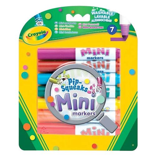Crayola Washable Mini Markers 7 Pack