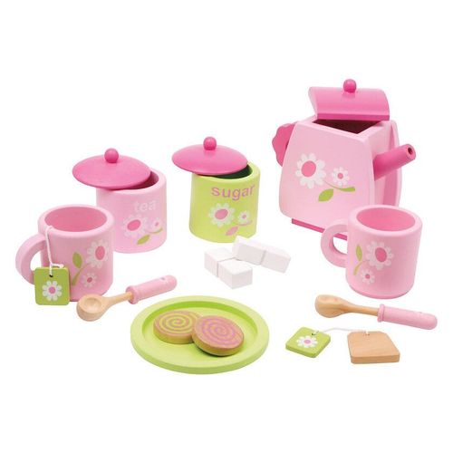 Small Foot Wooden Children's Tea Set "Floral"