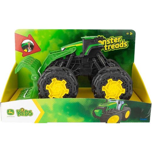 John Deere, Monster Treads Rev Up Tractor Boxed