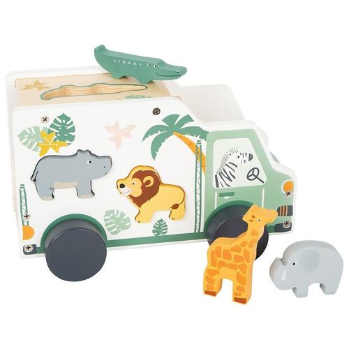 Toy Car Shape Fitting Game "Safari"