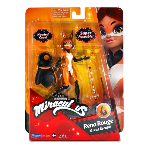 Miraculous 12cm Doll - Rena Rouge