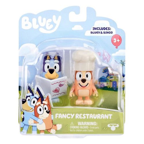 Bluey S4 Figure 2pk - Fancy Restaurant