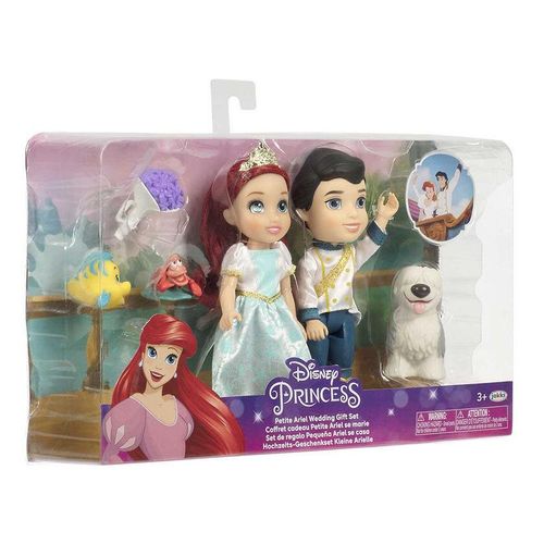 Disney Princess The Little Mermaid Ariel And Eric Dolls 15cm Boxed