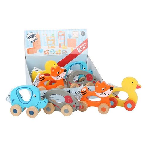 Colourful Push-along Animals