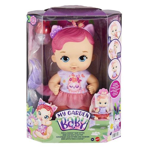 My Garden Baby Feed and Change Baby Kitten Doll Boxed