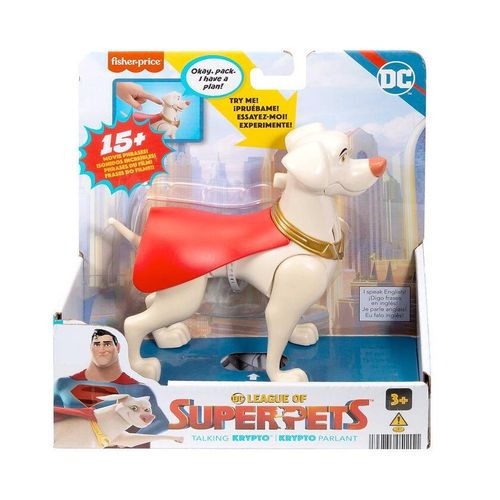 DC League of Super Pets Talking Figure Krypto
