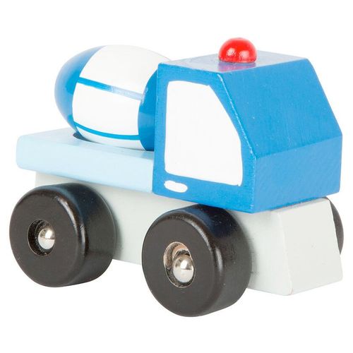 Small Foot Colourful Wooden Construction Vehicles Cement Mixer