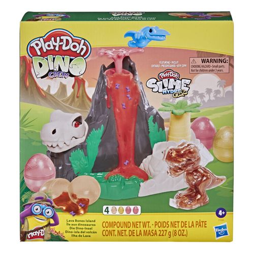 Play-doh Lava Bones Island