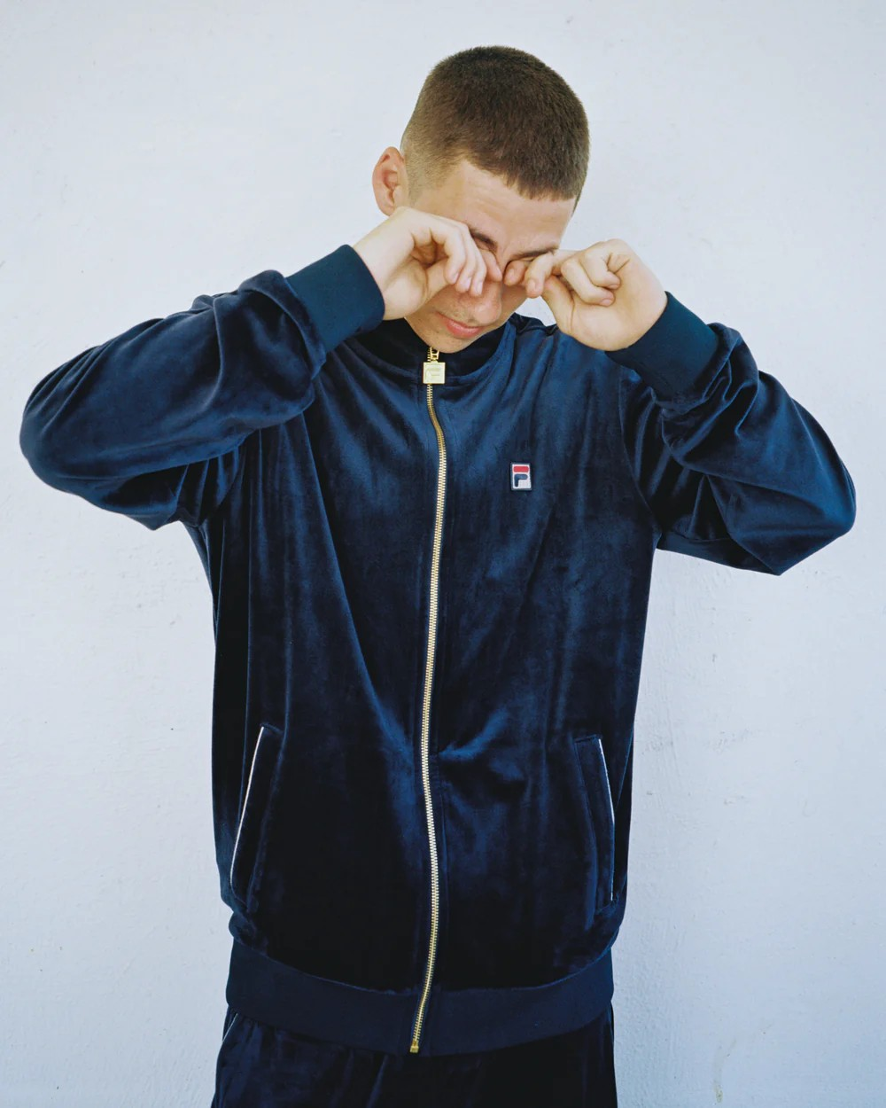 FILA - Irving - Velour Track Jacket