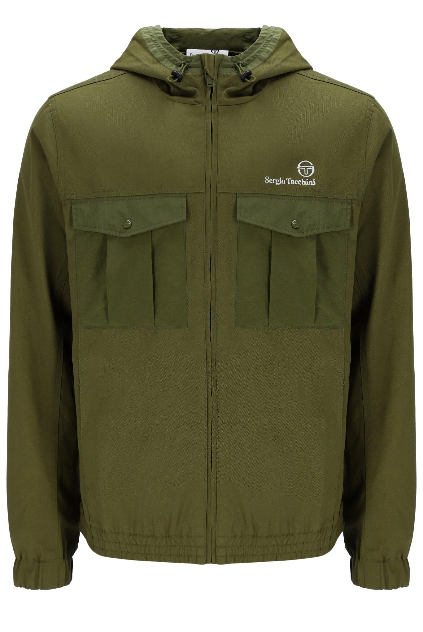 SERGIO TACCHINI - Dario Canvas Cotton Hooded Jacket