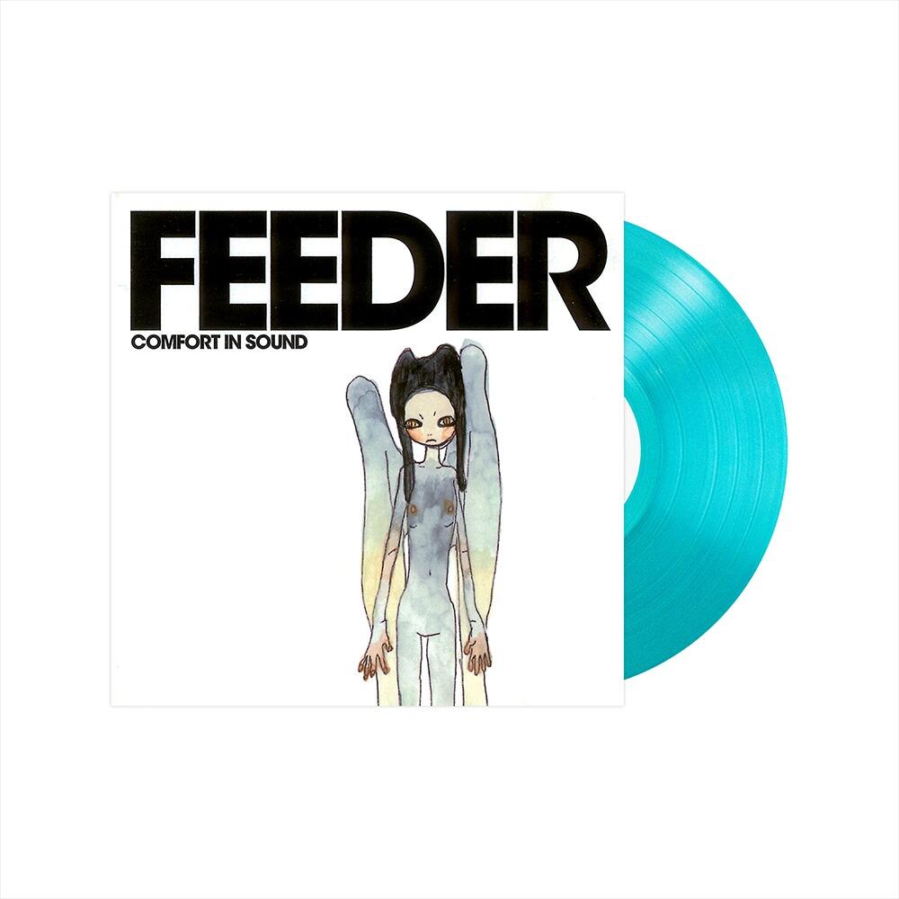 FEEDER - Comfort in Sound - Trans Curacao Blue - Vinyl