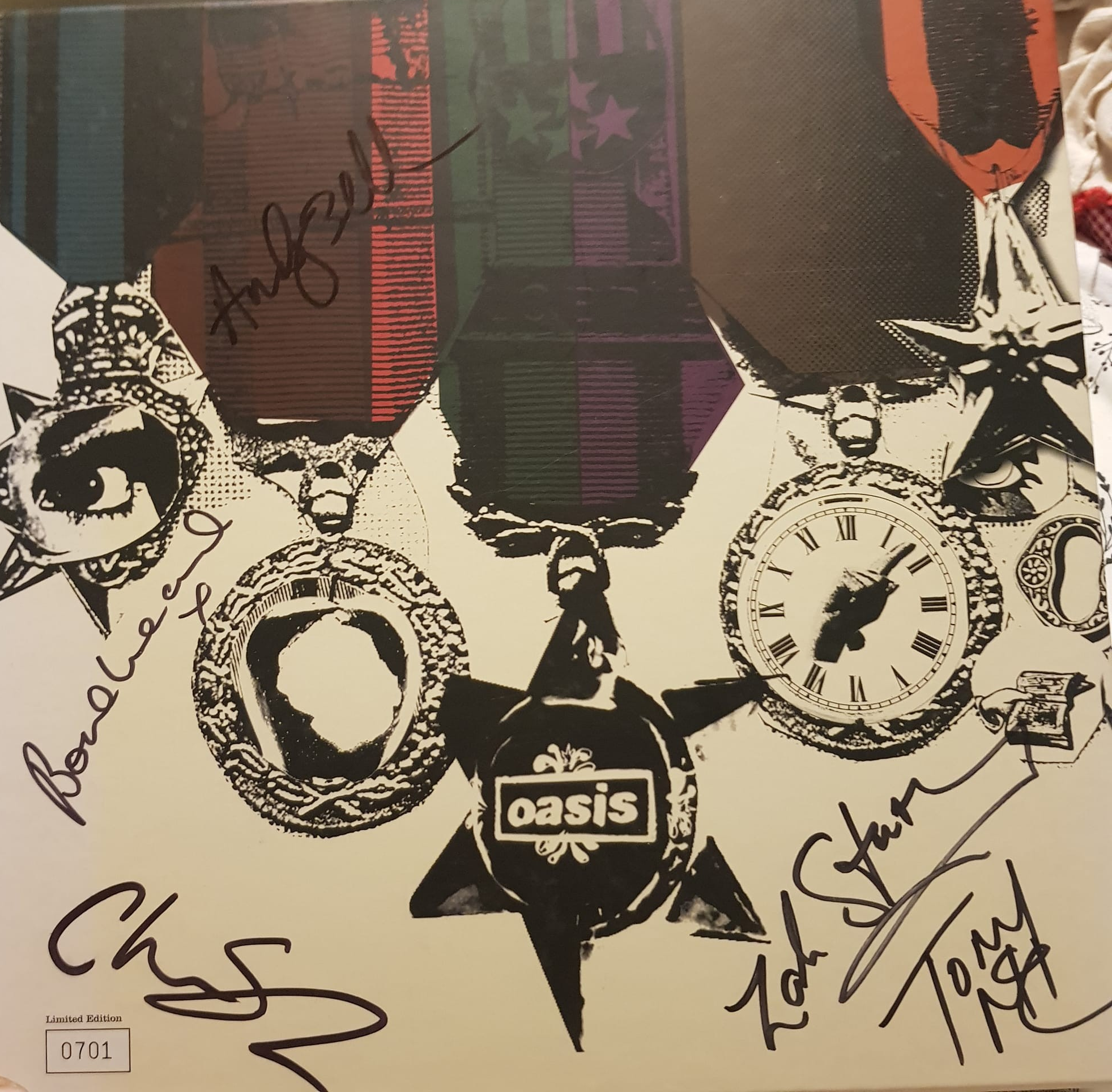 OASIS - Medals Boxset - Signed By 5 Members - Vinyl Records
