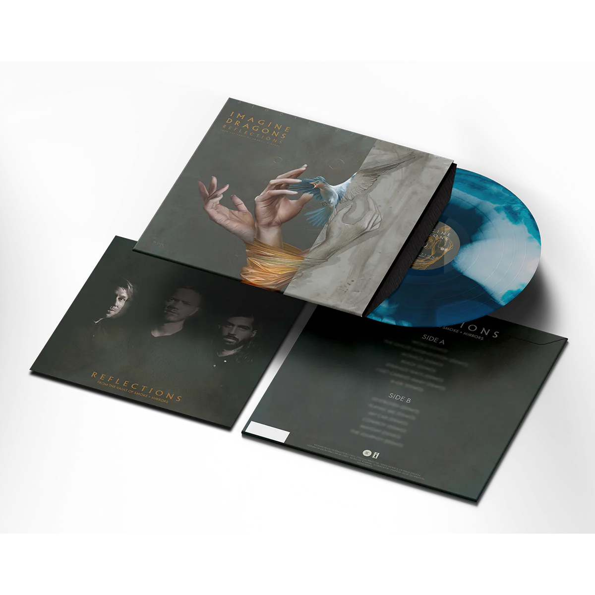 IMAGINE DRAGONS - Reflections (From The Vault Of Smoke + Mirrors) - Ltd Blue Marble 1LP