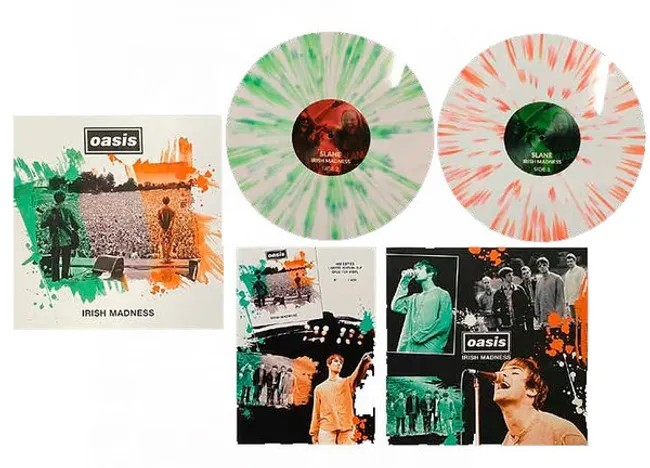 OASIS - Irish Madness - Splatter Vinyl - Limited Edition -#204/400