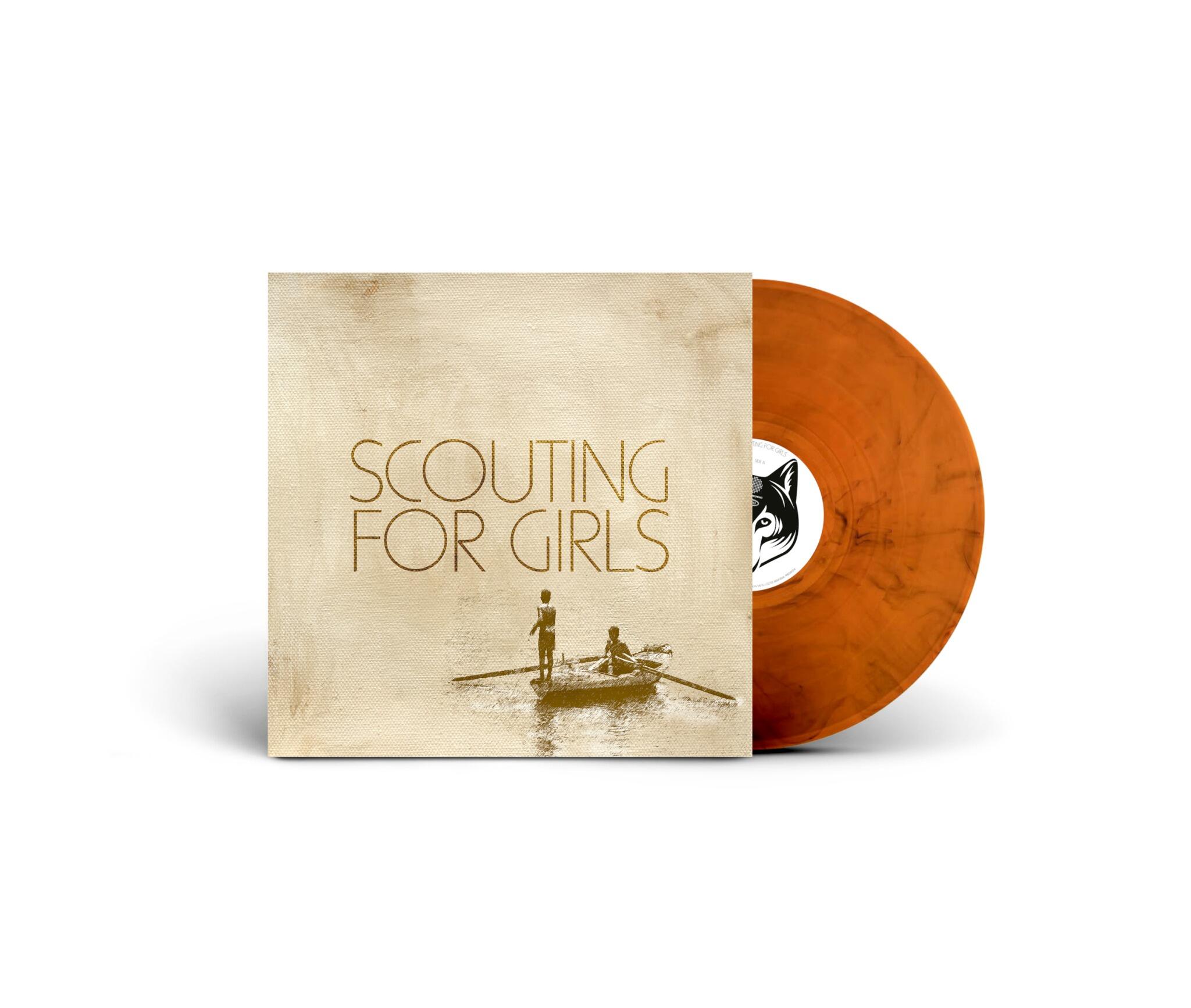 SCOUTING FOR GIRLS - Scouting For Girls - Orange & Black Marble Vinyl