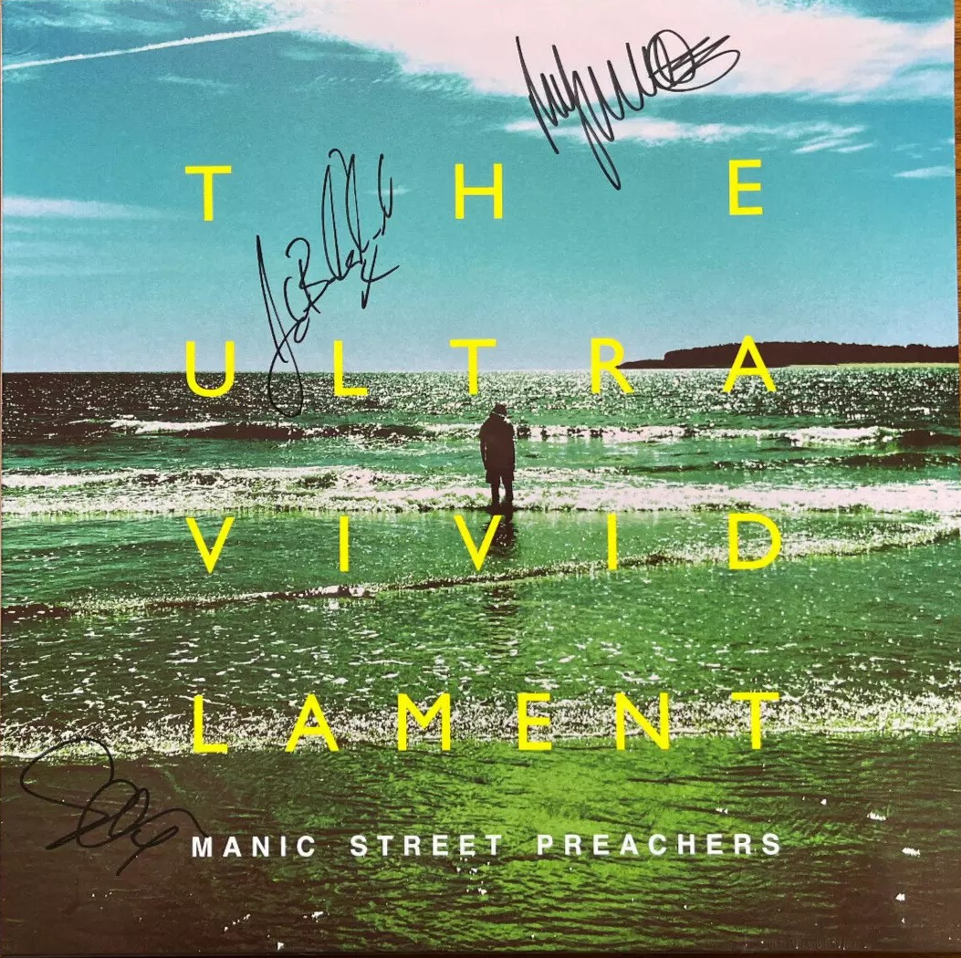 MANIC STREET PREACHERS - The Ultra Vivid Lament - Signed Vinyl Record