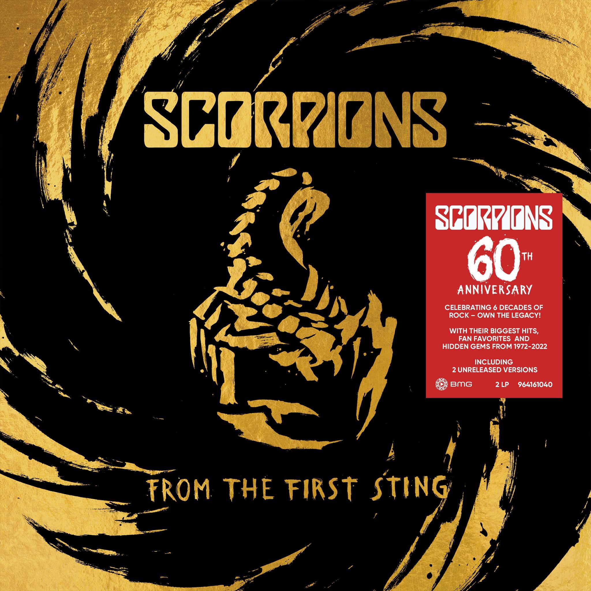 Scorpions From The First Sting deluxe bookpack edition – 2LP and 2CD set with 40-page book