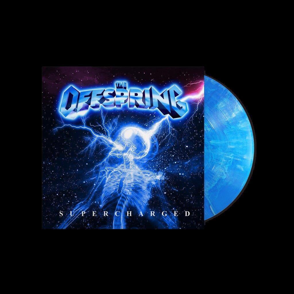 THE OFFSPRING - Supercharged - Indies Blue Marble Vinyl Record - LIMITED EDITION