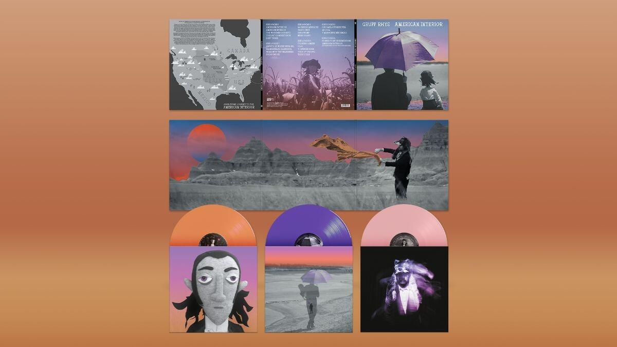 GRUFF RHYS – American Interior - 2025 Remastered Bonus Edition Vinyl