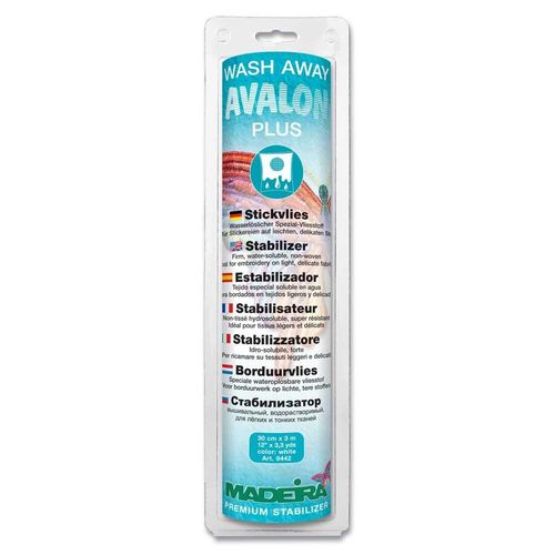Madeira Avalon Plus Wash Away Stabiliser 30cm x 3 metre 9442