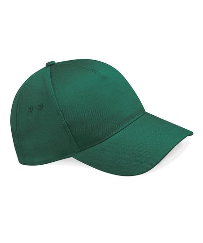 BC015 Ultimate 5-panel cap Bottle Green