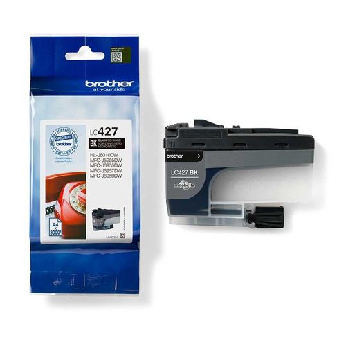Brother Printmoda Fabric Printer Ink - Black with the retail packaging