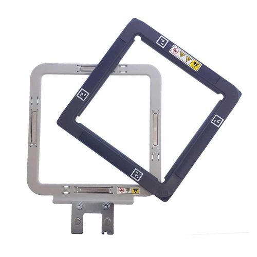 Brother Skitch PP1 100mm x 100mm Magnetic Hoop with the upper part separated from the lower part