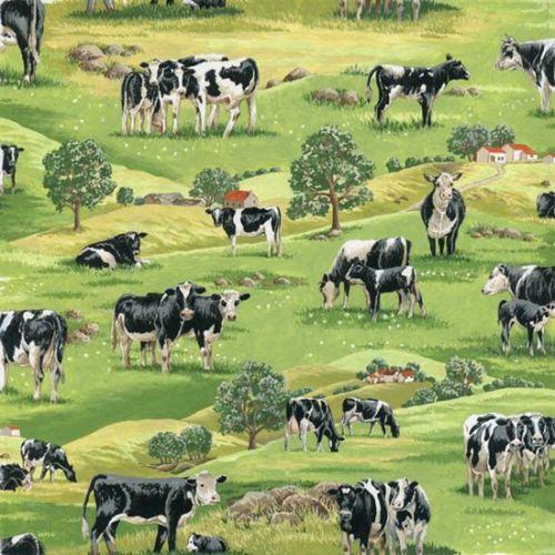 Nutex Fabric In The Country 103 Dairy Cows 89310