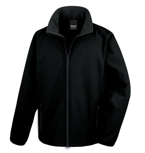 Result R231M Core printable softshell jacket Black