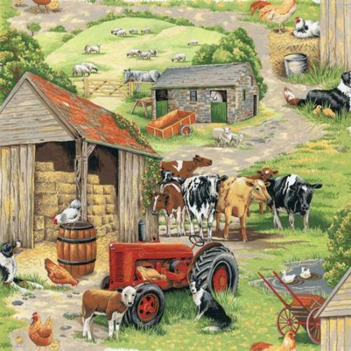 Nutex Fabrics In The Country Farmyard