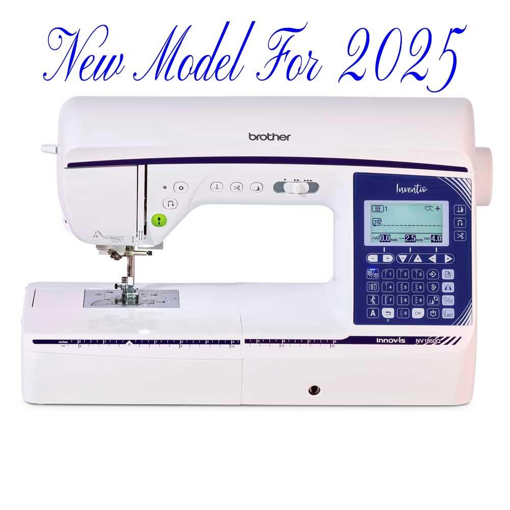 Brother Inventio 1850q sewing machine with 2025 advertising