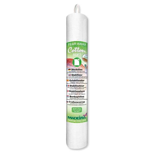 Madeira Cotton Soft Tear Away Stabiliser 50cm x 10m 9412