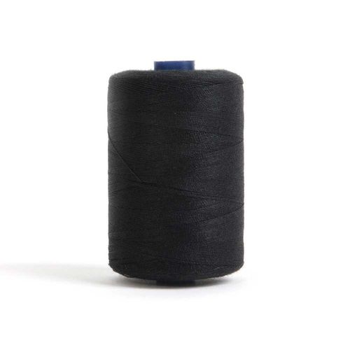 Hemline Sewing and Overlocking Thread 1000m Black 105
