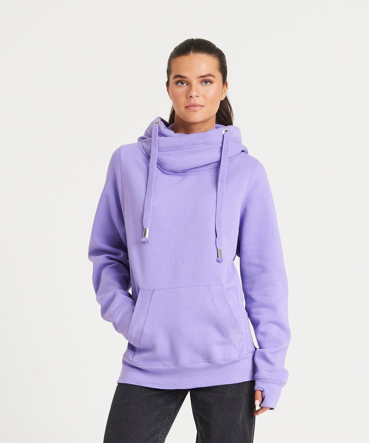 JH021 CROSS NECK HOODIE