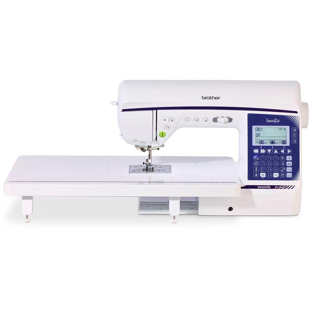 Brother Inventio 1850q sewing machine with extension table fitted