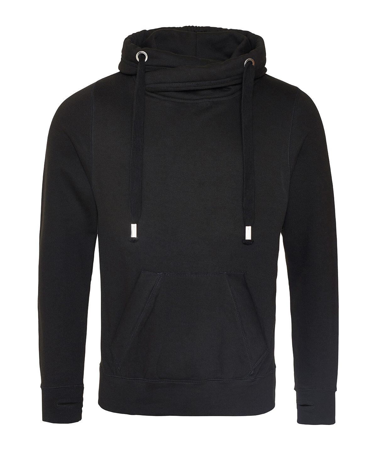 JH021 CROSS NECK HOODIE